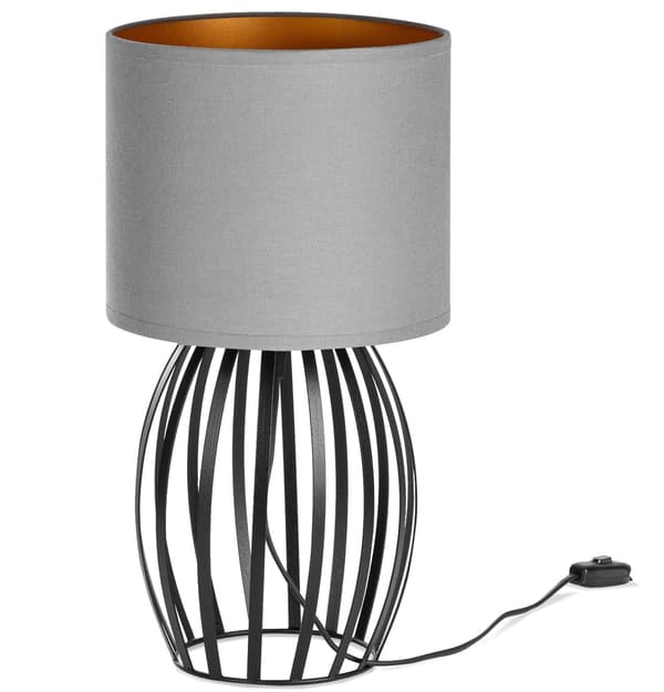 Tornado-lampe ASBZN grå-guld