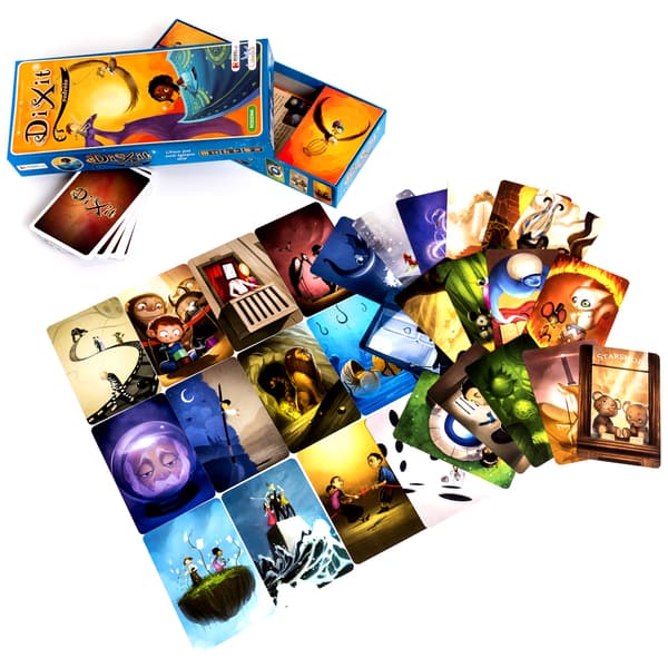 Dixit 3: Matkat. Lautapeli. REBEL