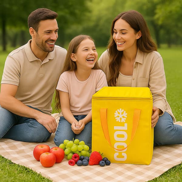 Termisk strandtaske, isoleret, 24 l