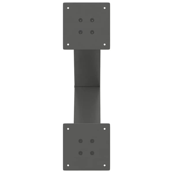 vidaXL X-formede sofabordsben 2 stk. antracit