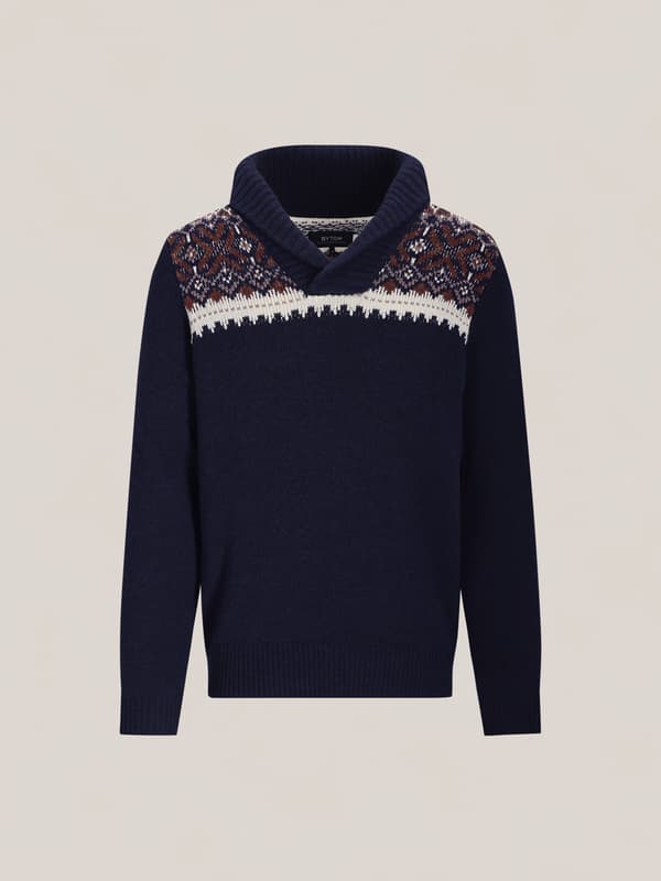 MARINEBLÅ CAMDEN SWEATER S