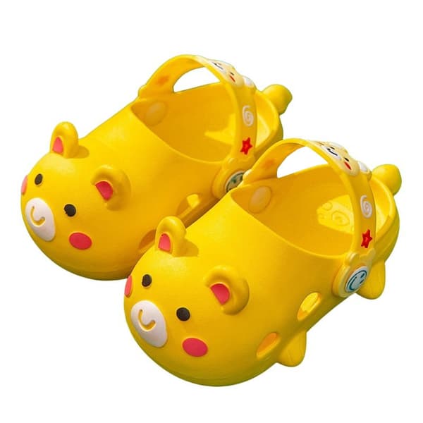 Børne Crocs med grisegul 24/25