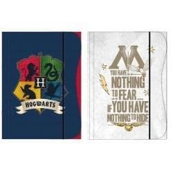Harry Potter A4 elastisk mappe