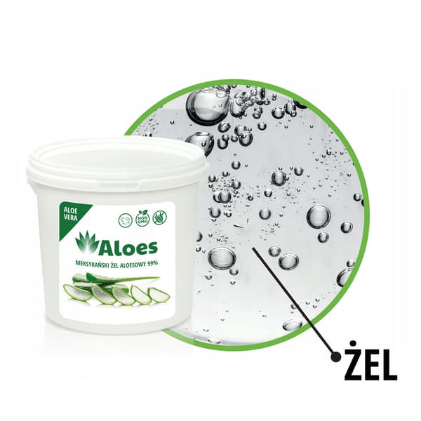 Mexicansk Aloe Gel Kosmetisk Råmateriale 1 KG