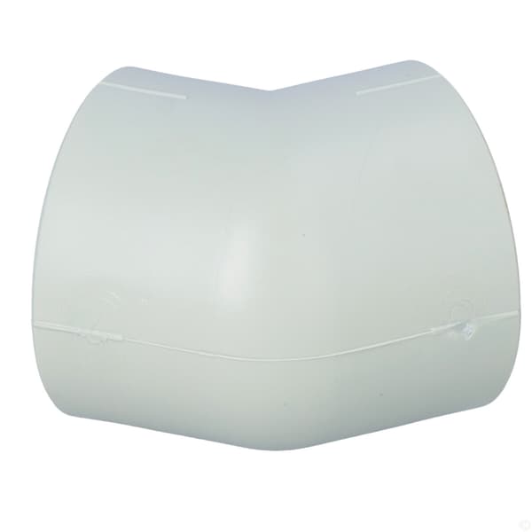 PP-albue 45 grader 50 mm
