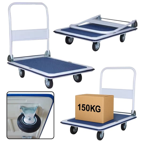Platformtransport- og lagervogn op til 150 kg