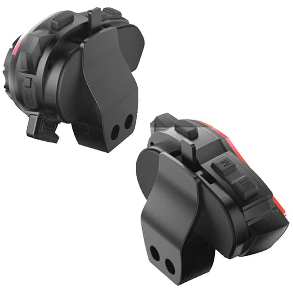 Crown CMMK-06 Bluetooth 5.0 Motorcykel Intercom Svart
