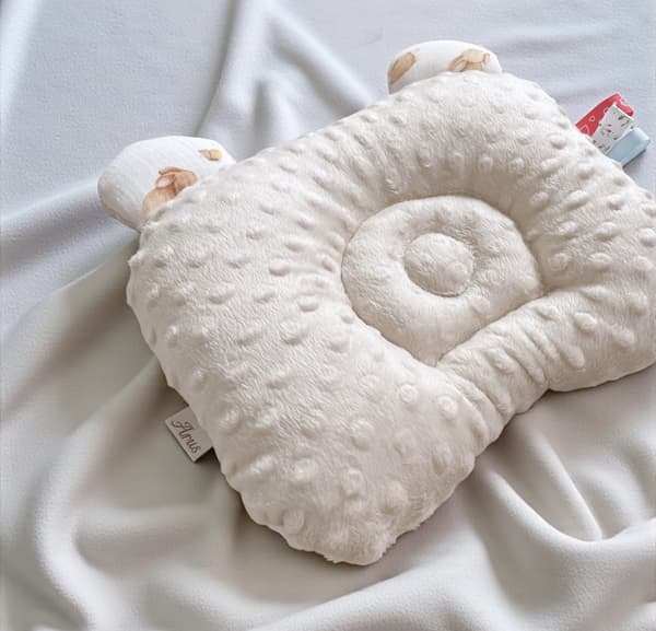 Muslin/minkyformet hovedpude (kaniner)