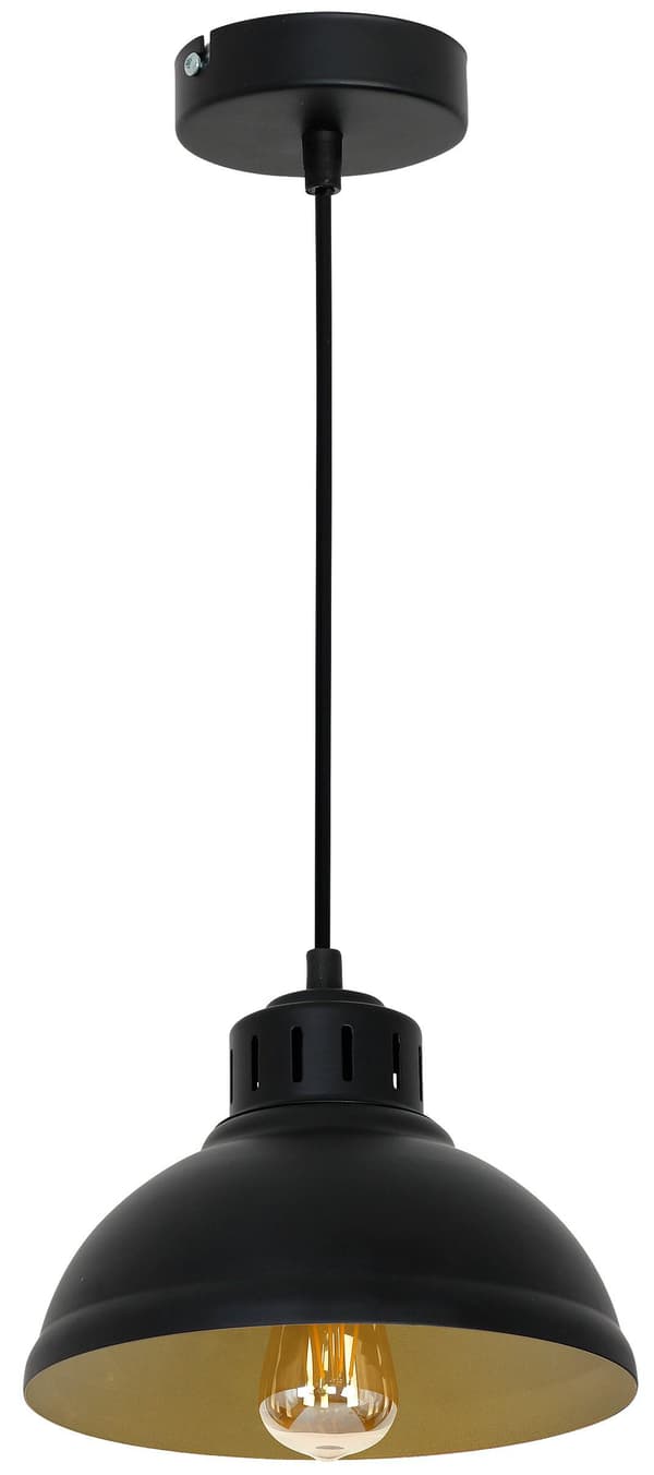 SVEN Sortguld Metal Pendellampe