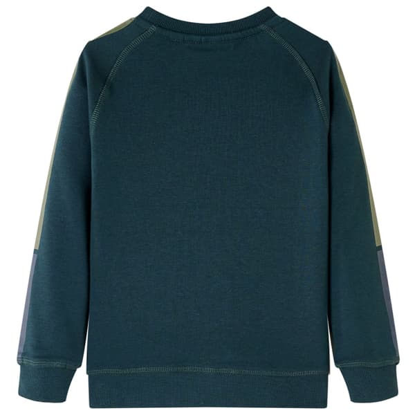 Børnesweatshirt, mosgrøn, 128