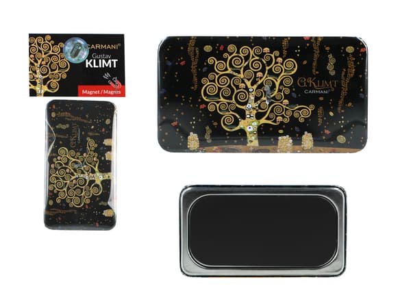 Rektangulær magnet - G. Klimt, Livets træ (CARMANI)