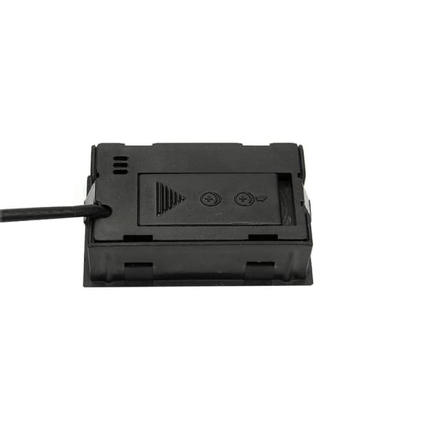 ZW9 LCD ELEKTRONISK TERMOMETER MED SONDPANEELKLOCKA