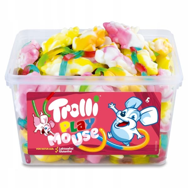 Playmouse gelébønner 75 stk 1,2 kg - Trolls