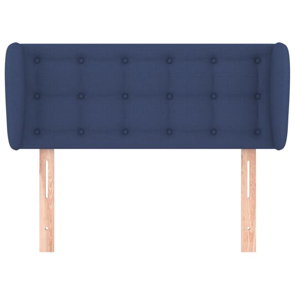 vidaXL Vingad nackstöd blå 83x23x78/88 cm tyg
