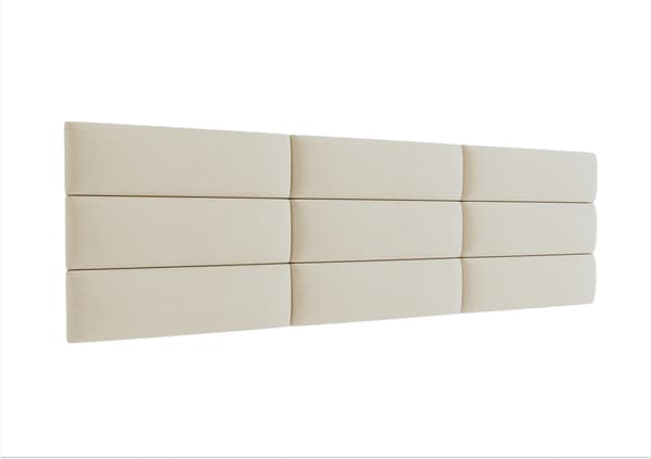 Polstret panel 50x15 Magic Velvet 2250 (Creme)