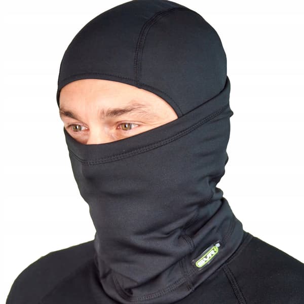 TERMOAKTIV VINTERBALAKLAVA TIL SKI 3-I-1 SORT S/M