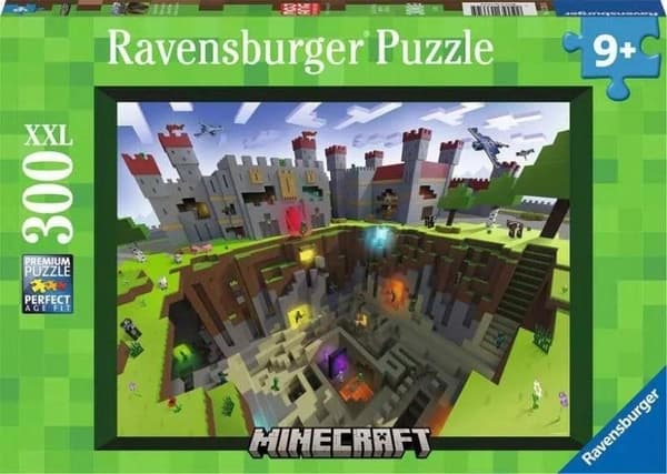 Minecraft 300 Puslespil til Børn