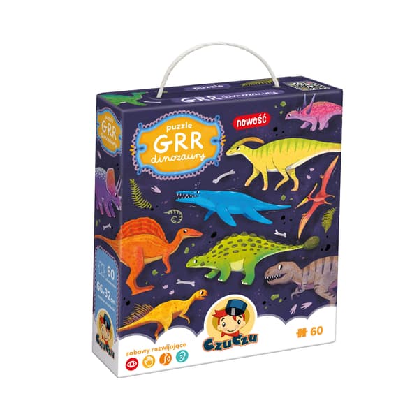 CzuCzu. Palapeli. Grr Dinosaurs 4+