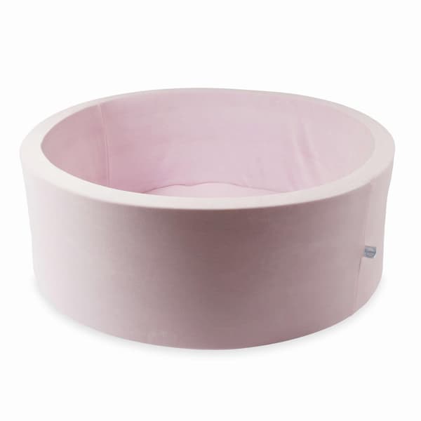 Dry pool 110x40 fløjlsblød lys pink uden bolde