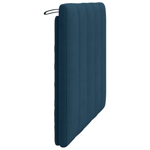 vidaXL Sängynpäädyn tyyny, sininen, 100 cm, sametti