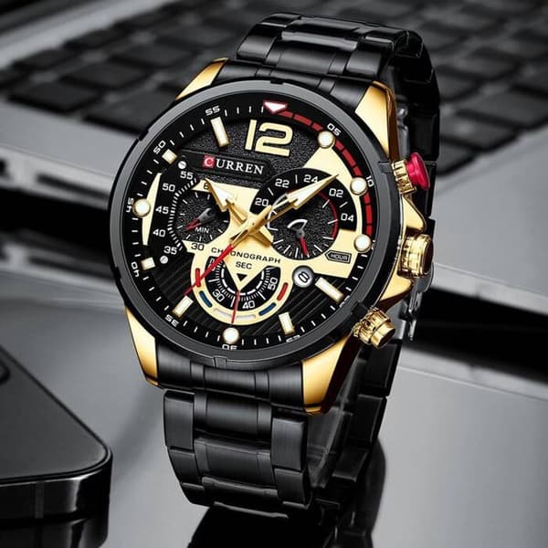HERRKLOCKA CURREN 8395 (zc019d) - KRONOGRAF