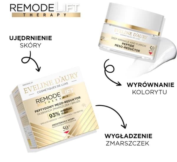 Eveline Remode Lift RemodeLift meso-reducer 50+ ansigtscreme 50 ml