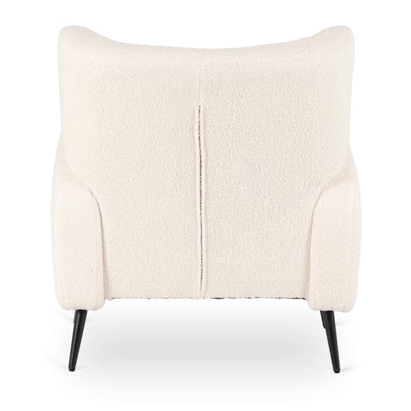 NICO Creme Boucle Moderne Loungestol