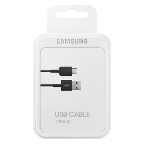 USB-A - USB-C-kabel 1,5 m svart