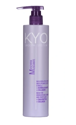 KYO Smooth System kruset hårmaske 500 ml