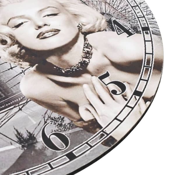 vidaXL Vintage Marilyn Monroe -seinäkello, 30 cm