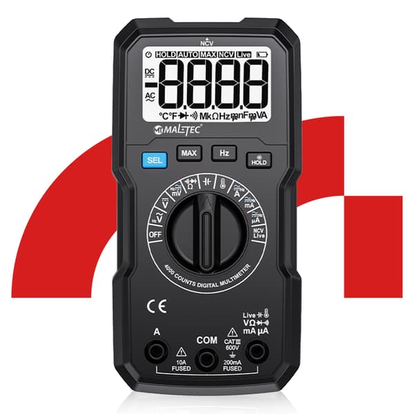 MalTec Miernik Prądu MasterMultimeter + Przewody