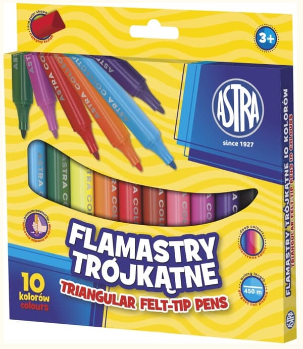 JUMBO TRIANGULÄRA FLAPPERS 10 FÄRGER 314114001