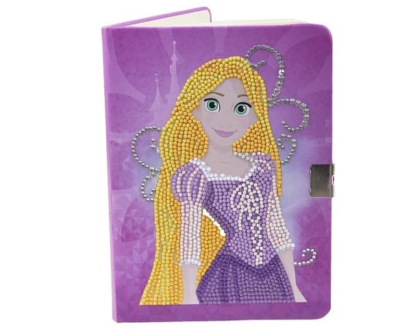 Rapunzel Diamantmosaik Hemlig Dagbok