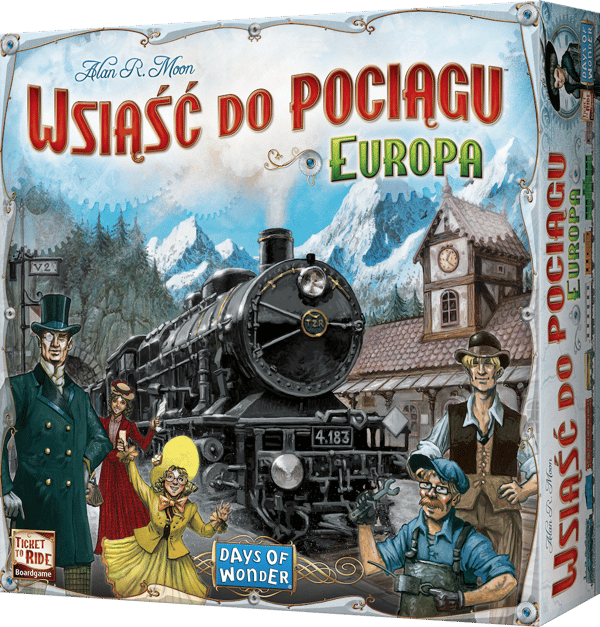 Rebel Ticket to Ride Europe brætspil