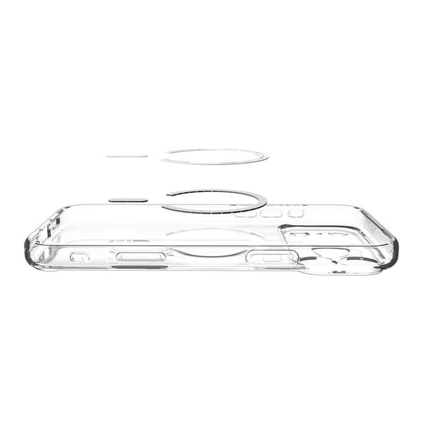 iPhone 17 Pro Ultra Hybrid MagSafe Skyddsskal – Vit
