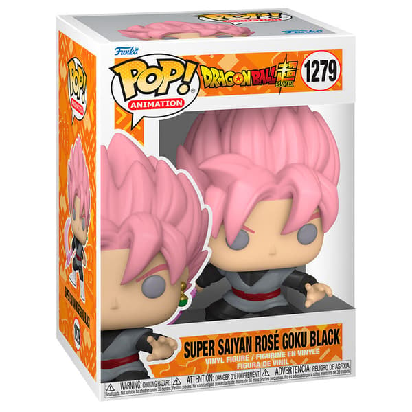 Funko POP Dragon Ball 1279 Super Saiyan Rose Goku Sort Samlerfigur