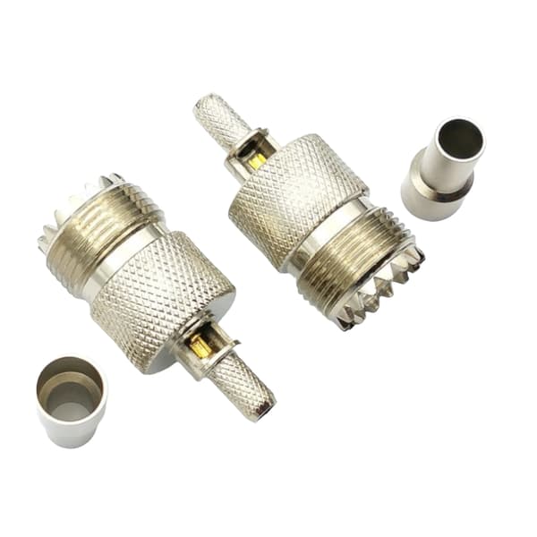 UHF-naarasliitin RG58-kaapelille