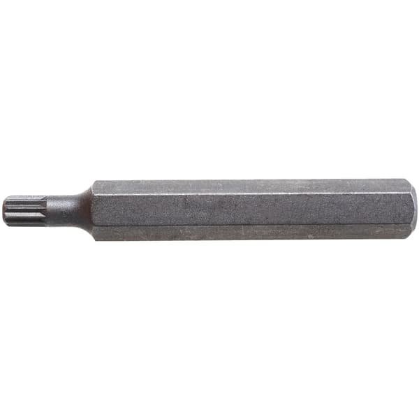 ROCKFORCE-bit 10 mm SPLINE M6x75 mm CR-V stål