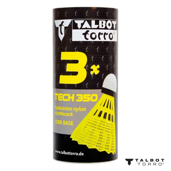TALBOT TORRO Tech 350 Slow sulkapallopallot 3 kpl - keltainen