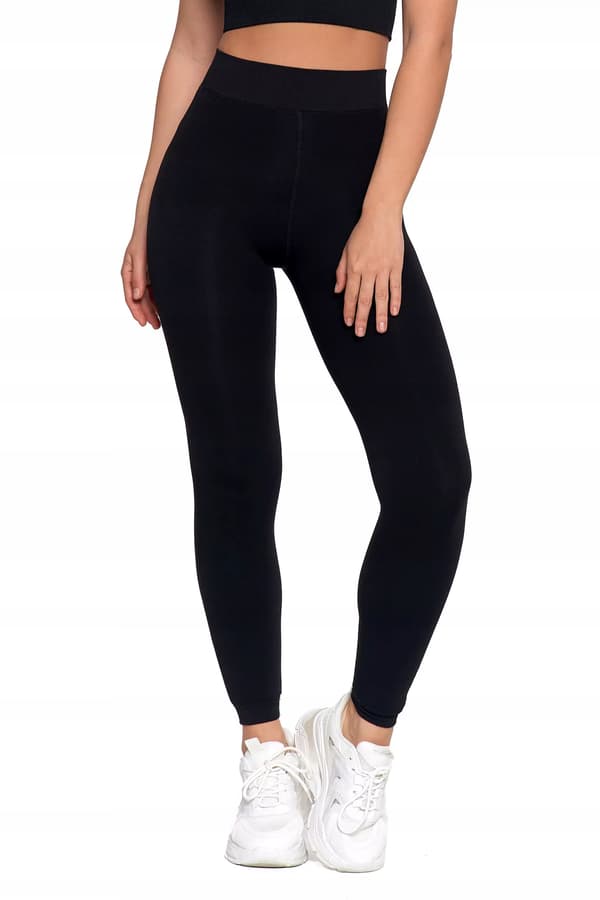 Moraj damefitnessleggings sort polyester S/M klassisk