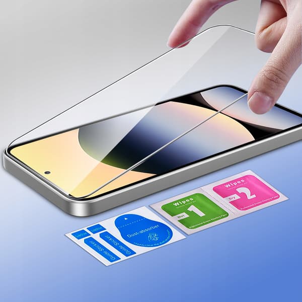 Etui til Xiaomi Redmi NOTE 14 5G SMART MAGNET BOOK LUKKET SORT + Glas