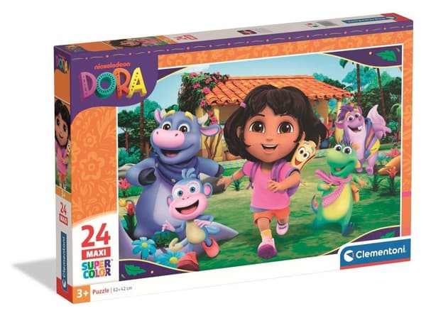 Puslespil 24 Maxi Super Farve Dora