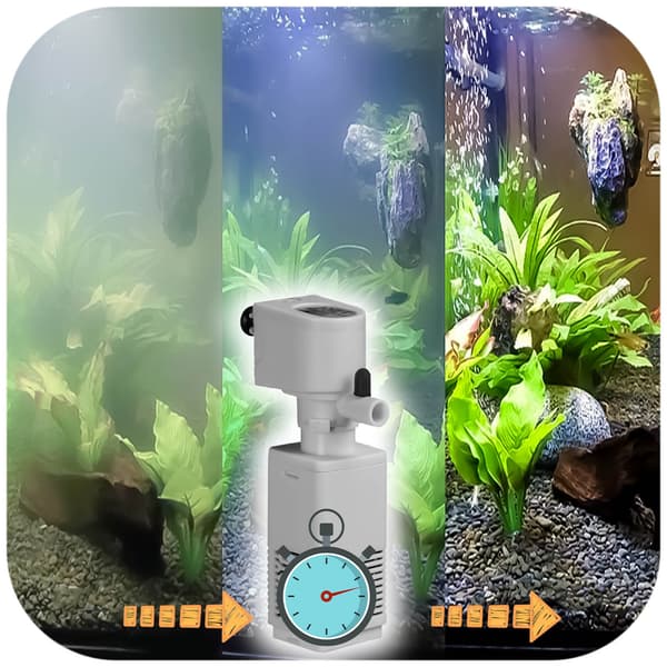 Kruger Meier Glasclar II - internt filter 400l/t