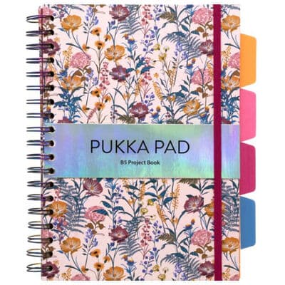 Bogen *Bloom*. *Lyse blomster*. *Pukka Project*. Linjeret B5. 100 sider.