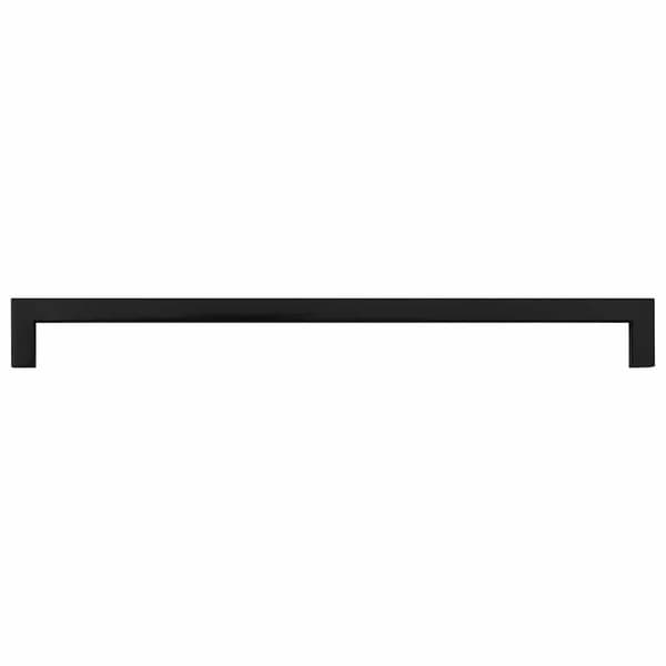 vidaXL skabsgreb, 5 stk., sort, 320 mm, rustfrit stål