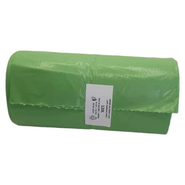 Sopsäckar 120L gröna 70x110cm LD 25st.