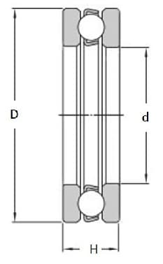 Akseleje 51306 ZVL 30x60x21