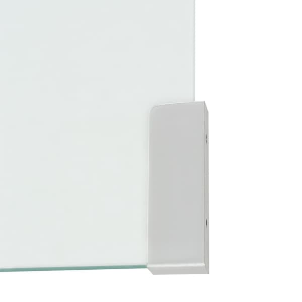 vidaXL Soffbord, härdat glas 49,5x50x45 cm