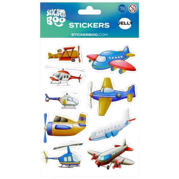 Klistermärke BOO Planes
