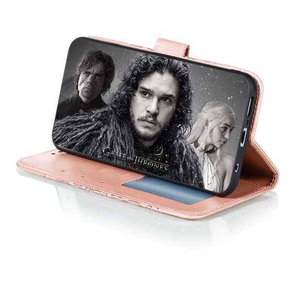 Flip-etui til Xiaomi Redmi Note 9s/9 Pro, Mandala, rosaguld
